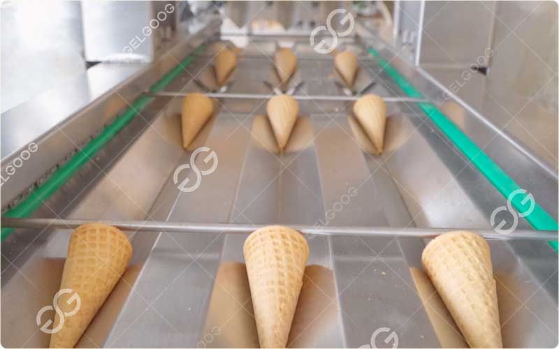 Avantages de la machine à cornet de glace industrielle