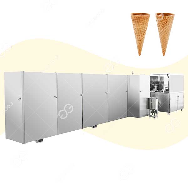 Machine à cornet de glace industrielle bien vendue