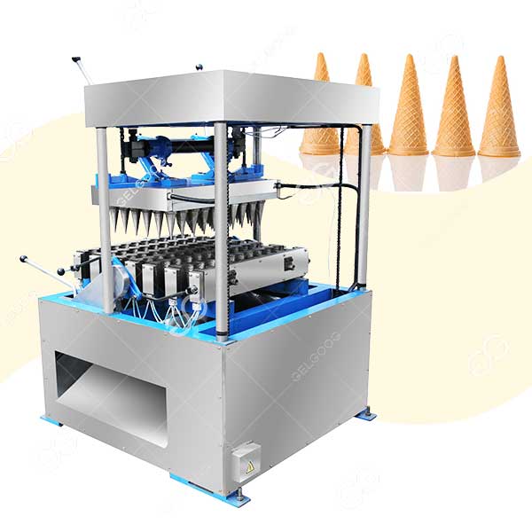 Machine Semi-Automatique De Cornet Crème Glacée Industrielle