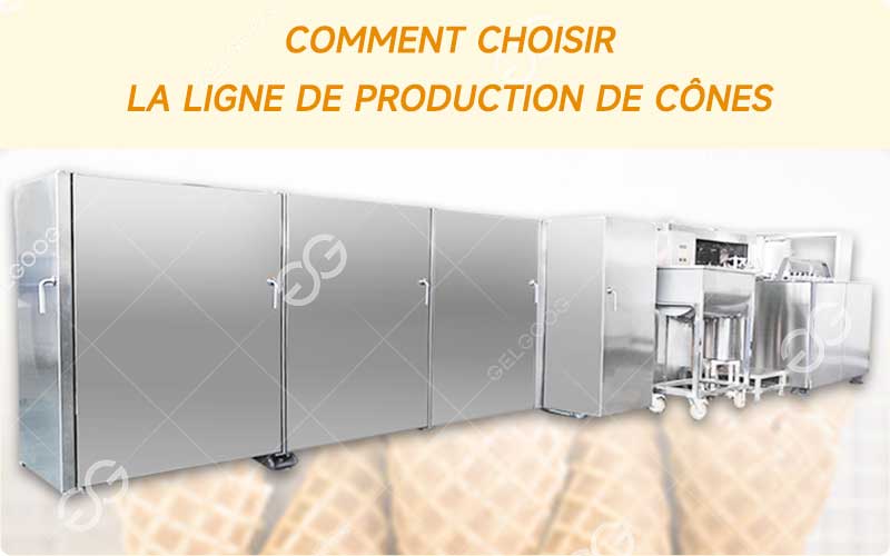 Comment Choisir La Ligne De Production De Cônes De Crème Glacée