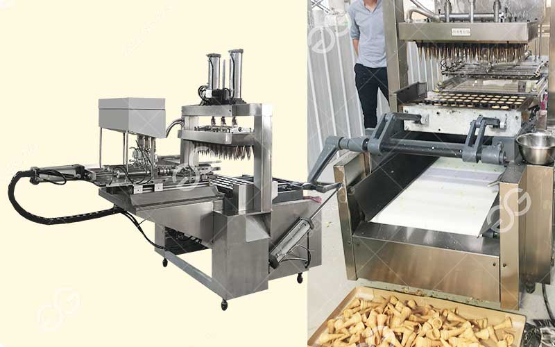 Comment Faire Un Cône De Biscuit De Crème Glacée Avec Machine