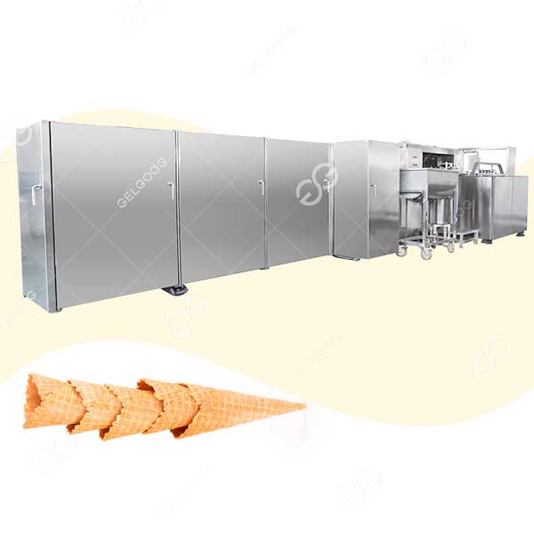 Unité De Production À Cornet De Glace Roulé Sucré Fabricant