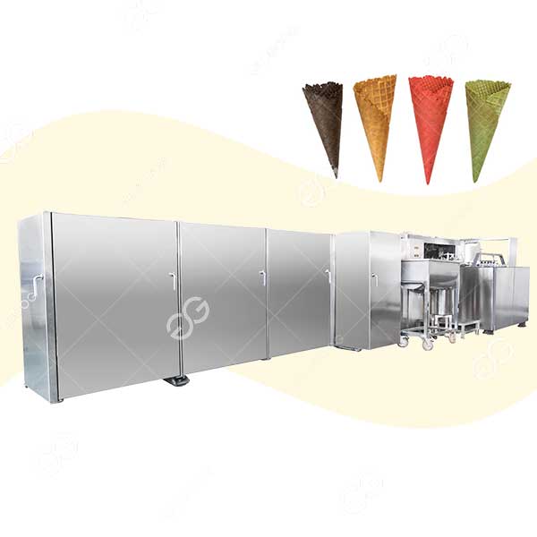 Équipement De Fabrication Cornet De Glace Industriel