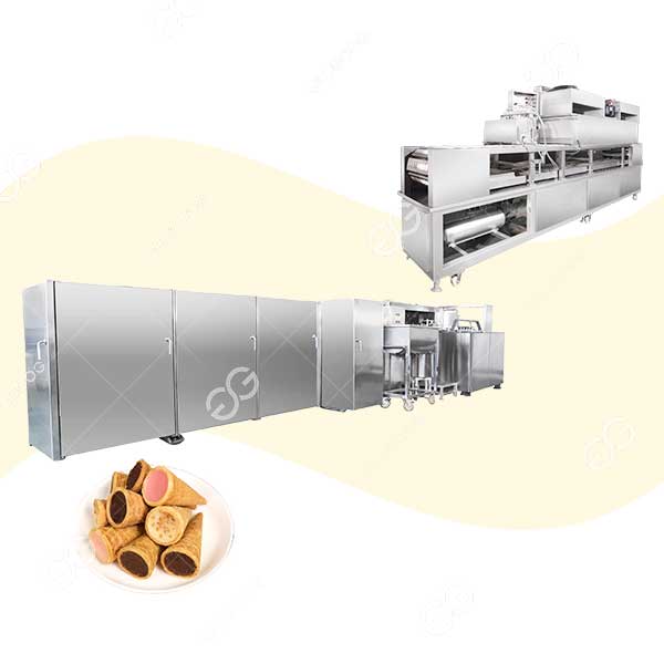 Machines Pour Le Projet De Mini Cônes En Chocolat