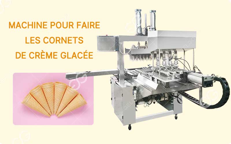 Caractéristiques De Machine Pour Faire Les Cornets De Crème Glacée Automatique