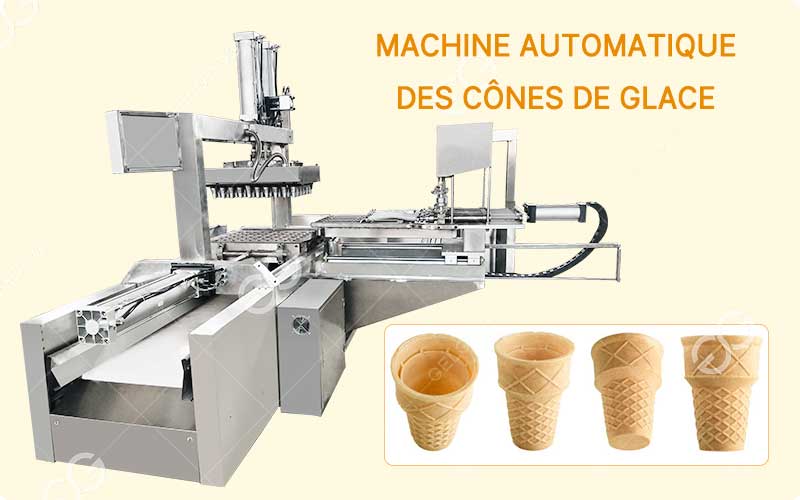 Fonctionnement De La Machine Automatique À Fabriquer Des Cônes