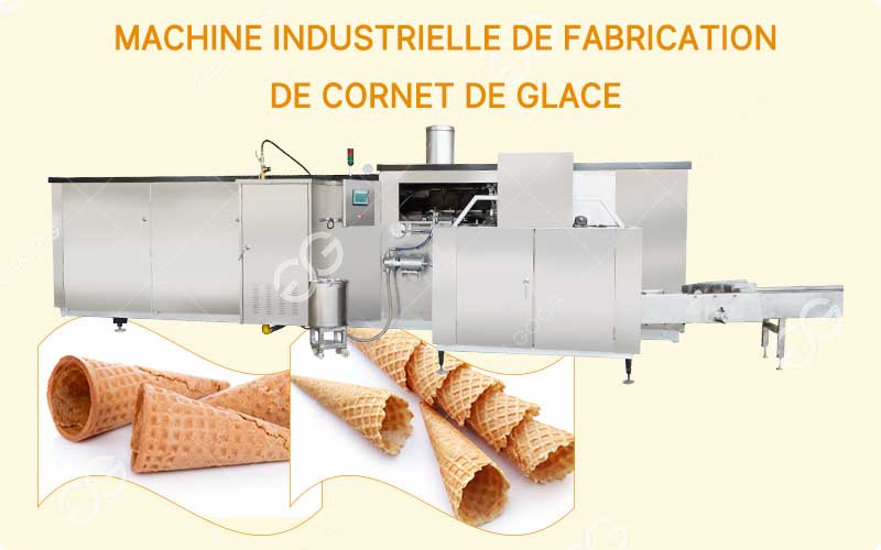 Machine De Fabrication De Cornet De Glace