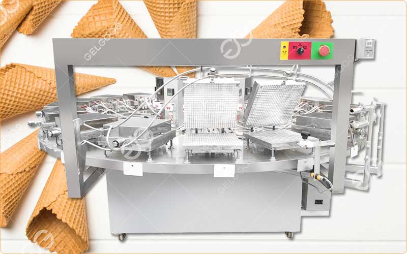 Présentation De La Machine De Fabrication De Cônes Comestibles