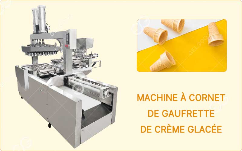 Caractéristiques De La Machine À Cornet De Gaufrette