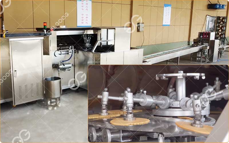 Caractéristiques De La Machine Automatique De Fabrication De Cônes De Crème Glacée