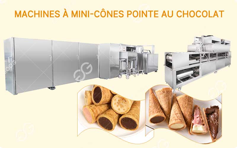 Machines À Mini-Cônes Au Chocolat Automatiques