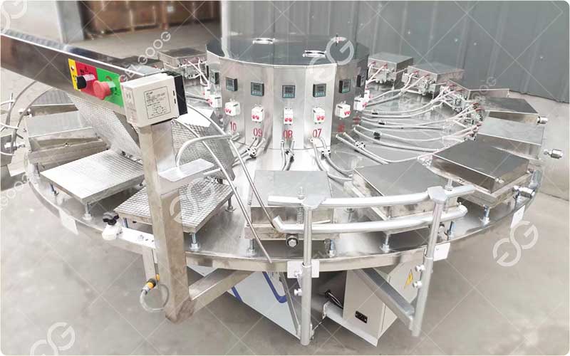 Caractéristiques De La Machine À Cornets Industrielle Pour Crème Glacée