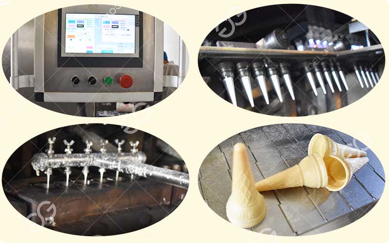 Avantages De La Machine De Fabrication Des Cornets De Glaces