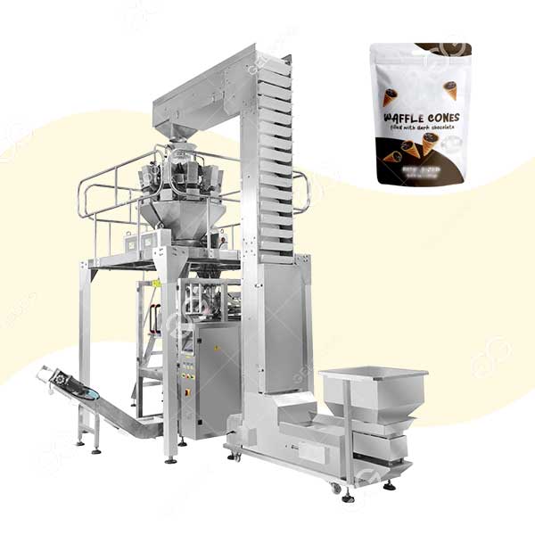 Machine De Pesage Et D'Emballage Des Mini-Cônes Multitêtes