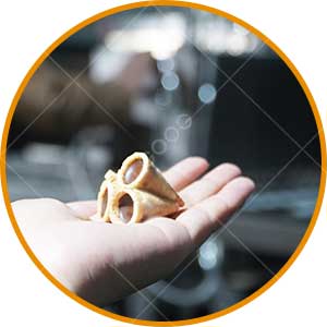 Mini Cornet Au Chocolat