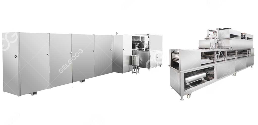 Solution Pour Ligne De Production De Mini Cornet Au Chocolat