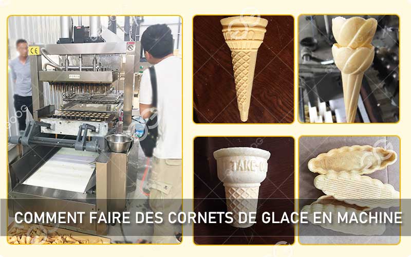 Comment Faire Des Cornets De Glace En Machine
