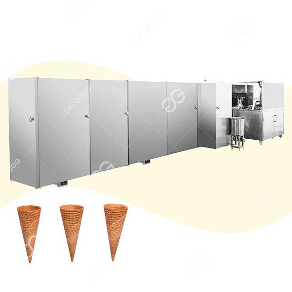 Machine De Production De Cornet À Glace Automatique