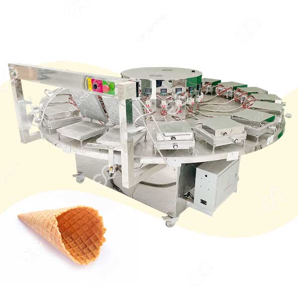 Prix De La Machine De Fabrication De Cônes Semi-Automatique