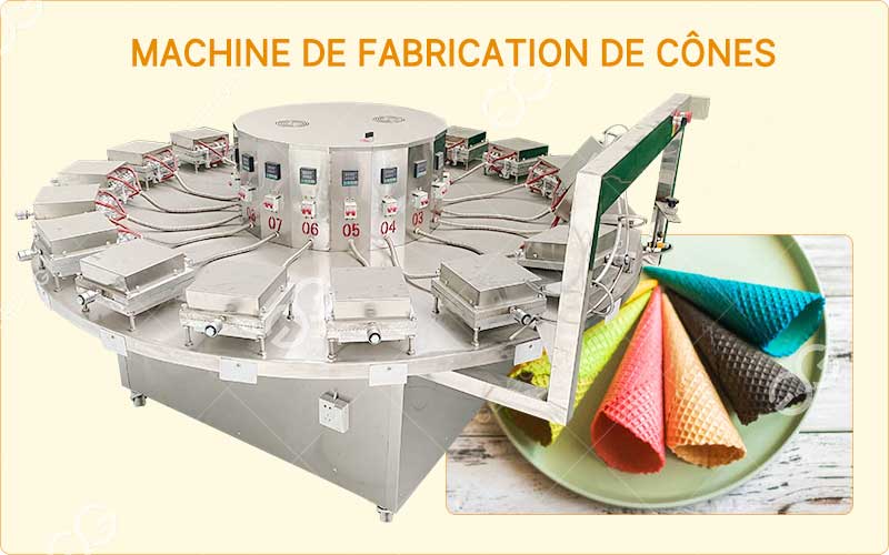 Machine De Fabrication De Cônes