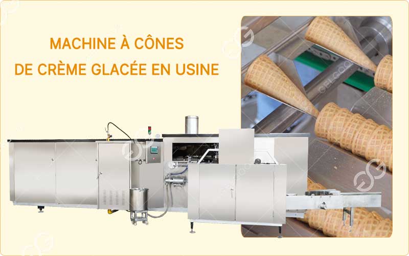 Caractéristiques De La Machine À Cônes De Crème Glacée