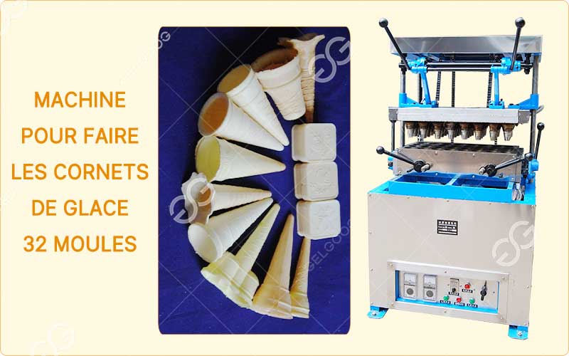 Fonctionnement De La Machine Pour Faire Les Cornets De Glace