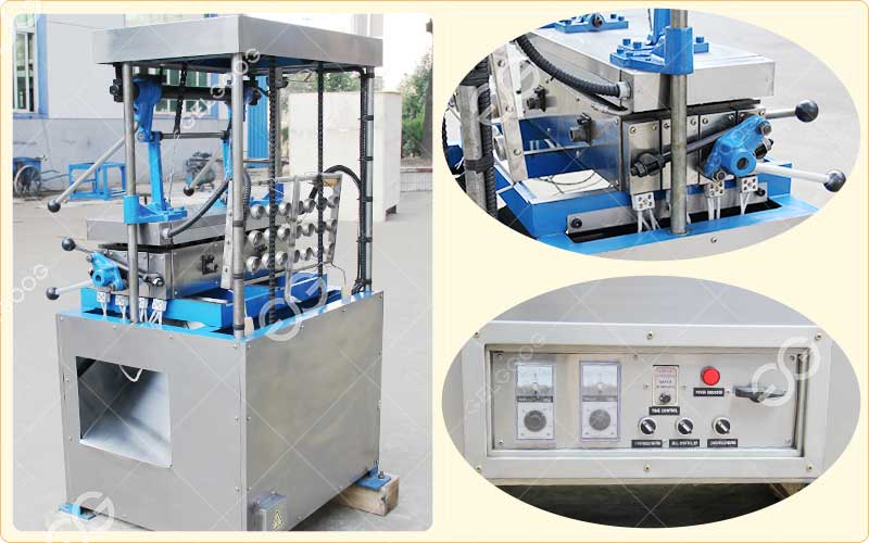Caractéristiques De La Machine À Cônes De Biscuit