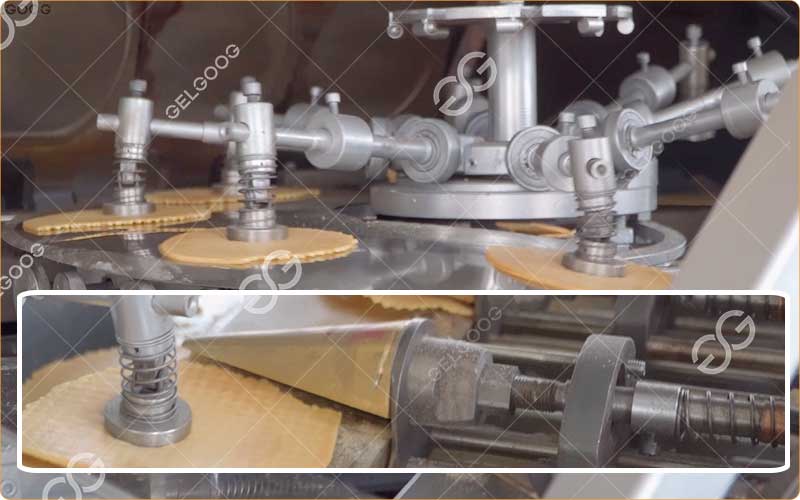 Détails De La Machine De Production De Cornet À Glace