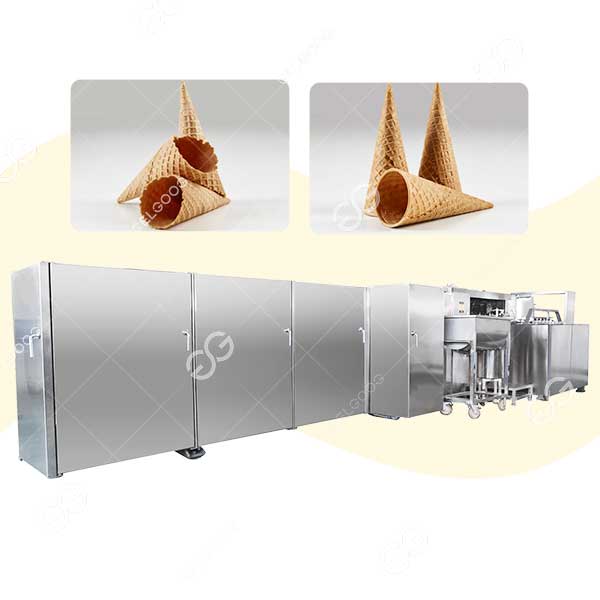 Ligne De Production De Cônes De Sucre Roulés Automatique