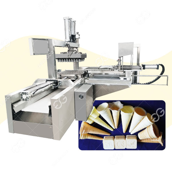 Machine Automatique De Cornets Avec 60 Moules