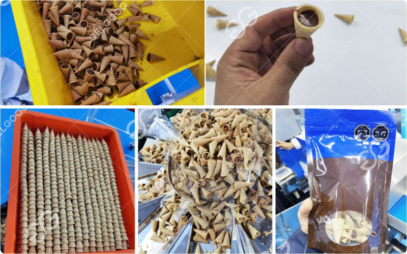 Projet De Ligne De Production De Mini-Cornets Au Pérou