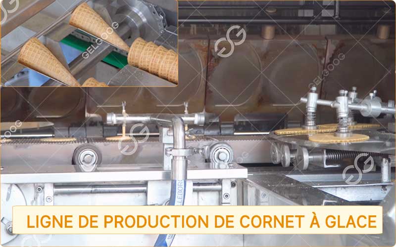 Caractéristiques De La Ligne De Production De Cornet À Glace