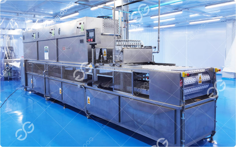 Ligne De Production De Mini-Cornets Au Chocolat