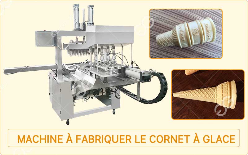 Caractéristiques De La Machine À Fabriquer Le Cornet À Glace Automatique