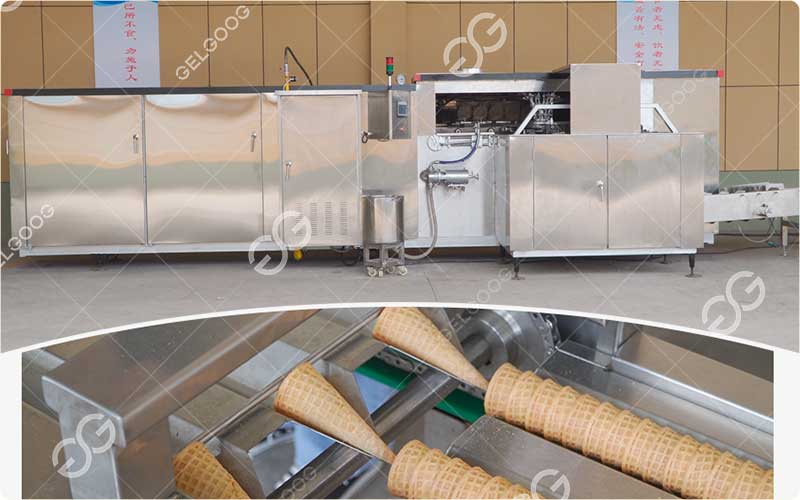 Créer Une Usine De Fabrication De Cornets De Glace
